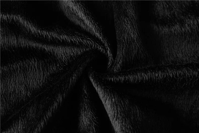 Winter Black Leather Jacket Men Fur Lined Warm Motorcycle Jacket Slim Street