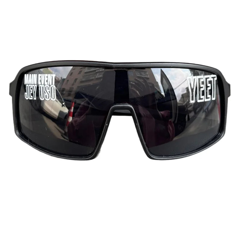 Jey Uso YEET Sunglasses Sports Shades MAIN EVENT Blue Glasses Bloodline USOS RARE colors  Motorcycle glasses