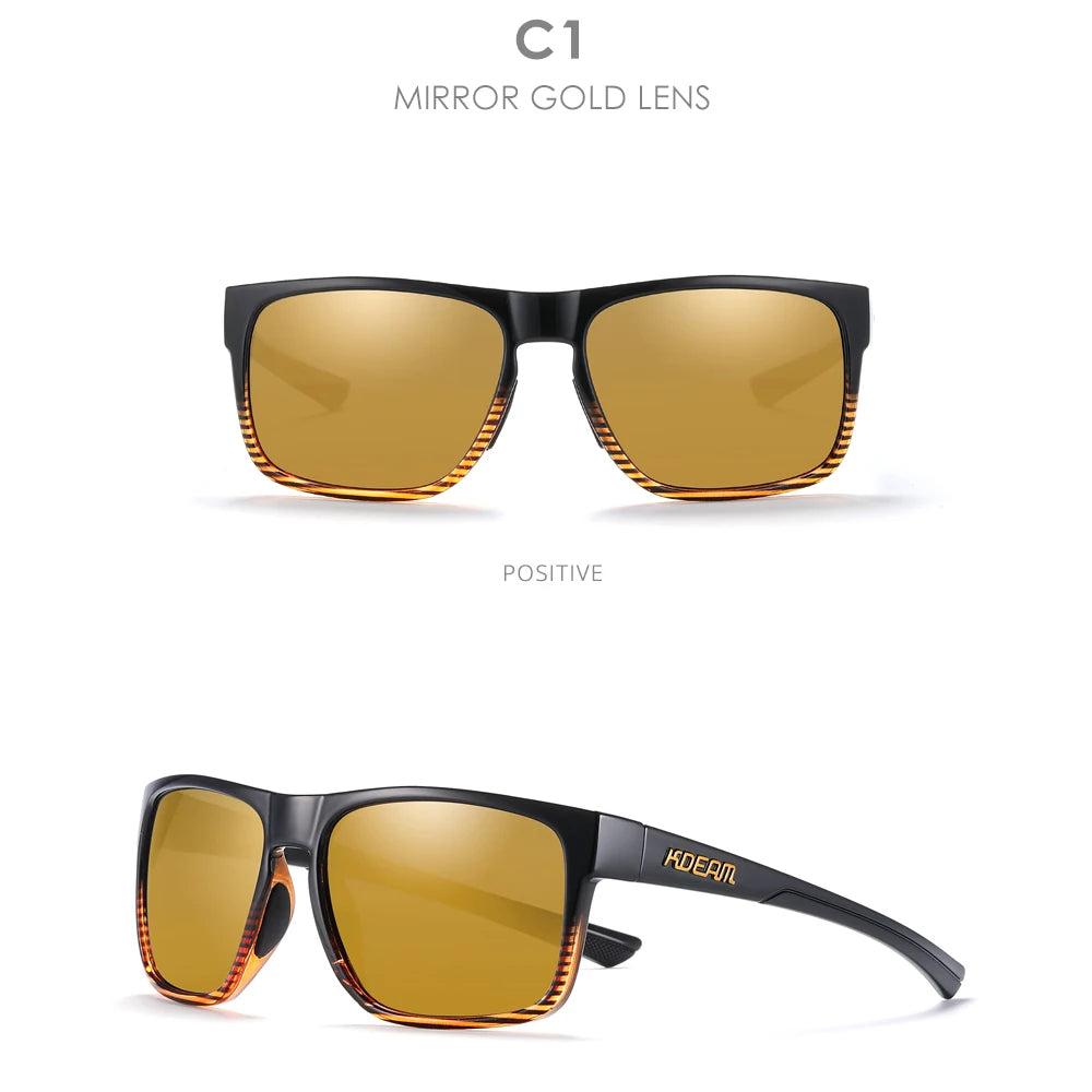 Unisex Sunglasses Square UV400 Shades