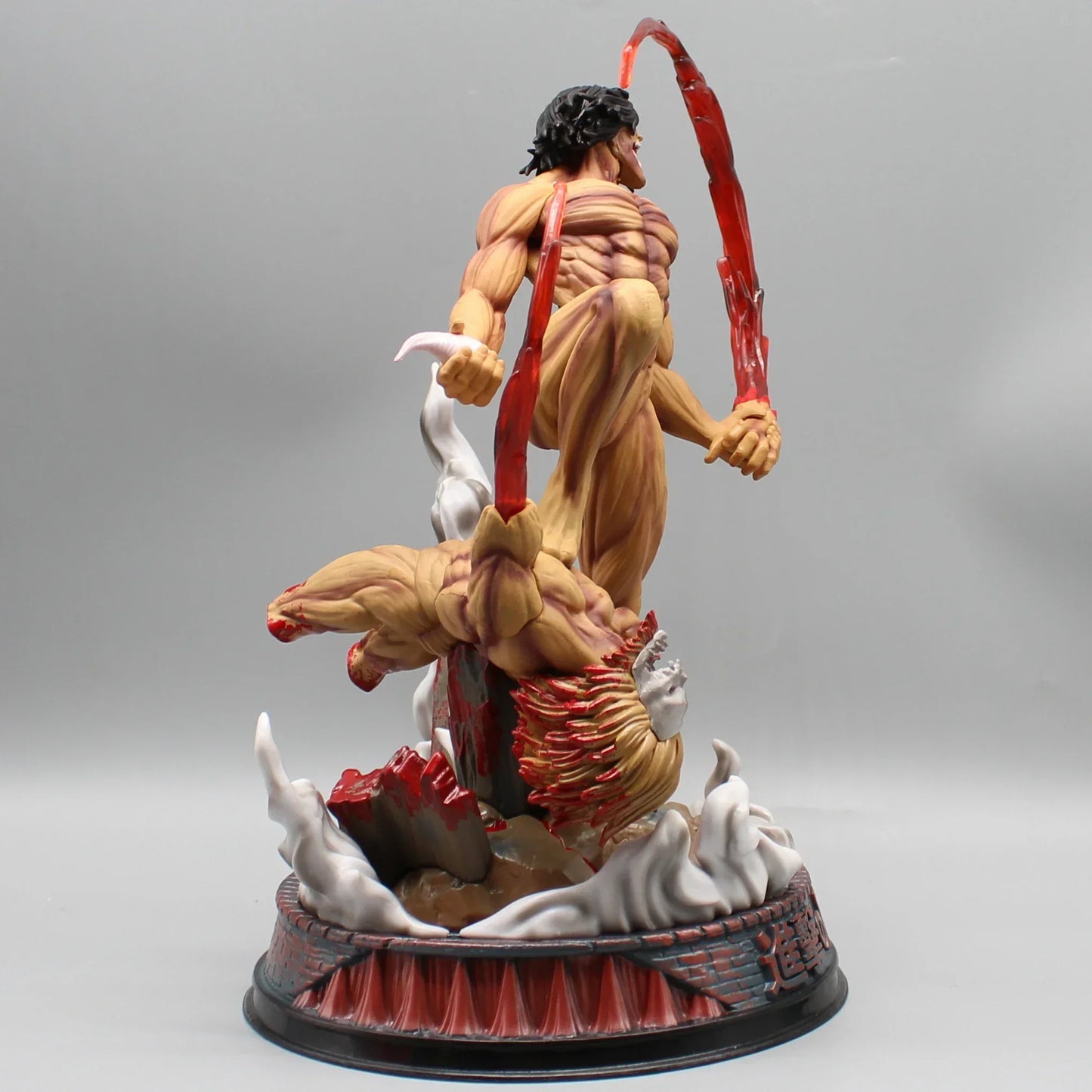 29cm/11.4inch Eren Jaeger Figure Manga Attack On Titan Anime Figures Jaeger Pvc Model Statue Doll Collection Decoration Toy Gift