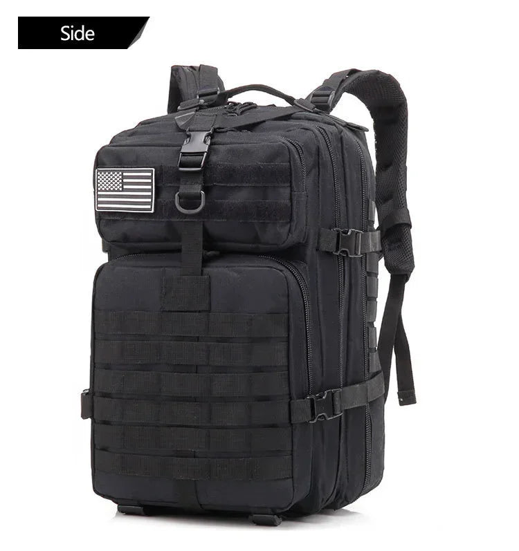 45L Man Tactical Backpacks Outdoor Traveling Bags Outdoor 3P School Pack EDC Molle Pack For Trekking Hunting Bag