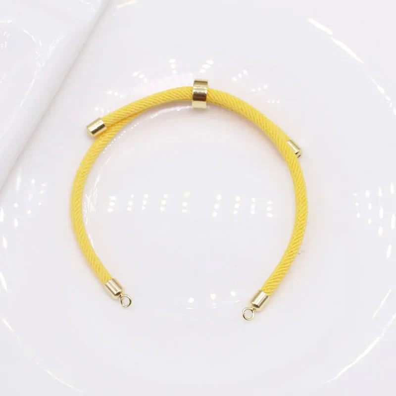 10PCS fashion luxury Wind Life Tree handmade DIY woven rope bracelet 3mm open loop buckle adjustable bracelet