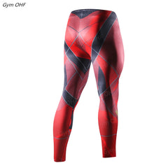 Rashguard Men Compression Tight Leggings Running Sports Male Fitness Jogging Pants