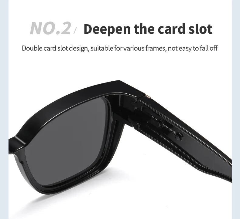 Women Polarized Sunglasses Men UV400 Night Vision Sun Glasses TR90 Big Eyeglasses Frame Driving Beach Anti Glare Shade Eyewear