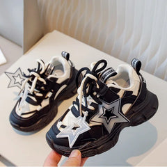 Kids Casual Sport Shoes Fashion Mesh Breathable Boys Sneakers