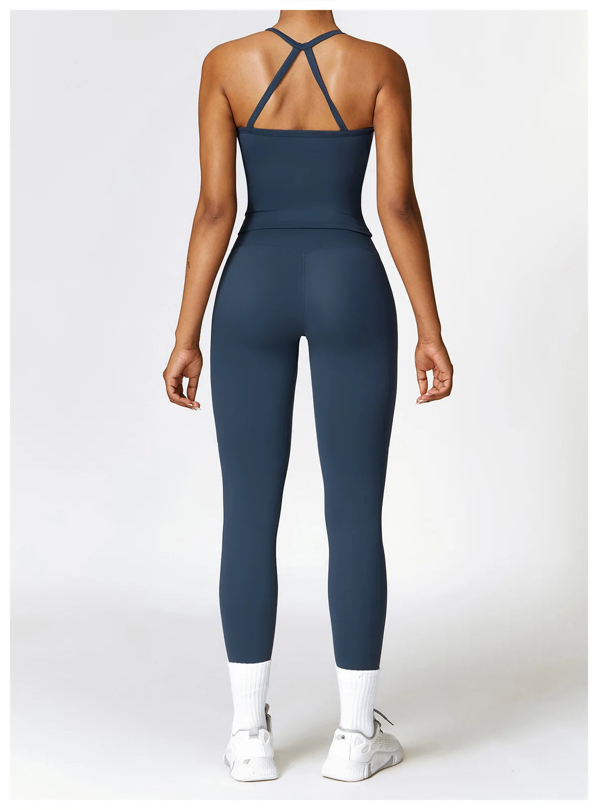 Women Sport Seamless Leggings High Waist Elastic Solid Yoga Leggings Gym Workout