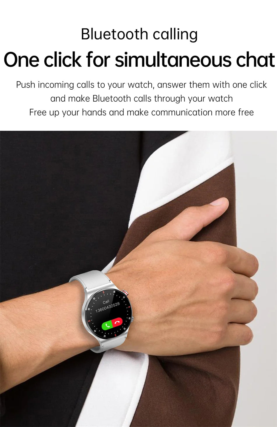 GPS NFC Smart Watch Men AMOLED 390*390 HD Screen ECG+PPG Heart Rate Bluetooth Call IP68 Waterproof Business SmartWatch 2025 NEW