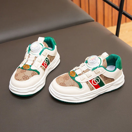 2023Children's Casual Shoes Summer Girls Shoes Kids Sneakers Boys Tennis Shoes Fashion White Sport Shoes Size 27-38