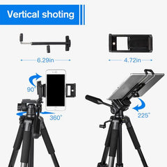 Aluminum alloy camera tripod tripod for mobile phones, tablets, live streaming