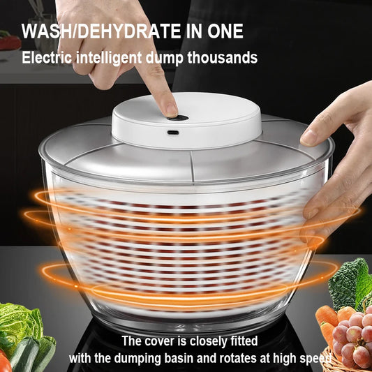 Vegetable Dehydrator Electric Quick Cleaning Dryer Fruit and Vegetable Dry and Wet