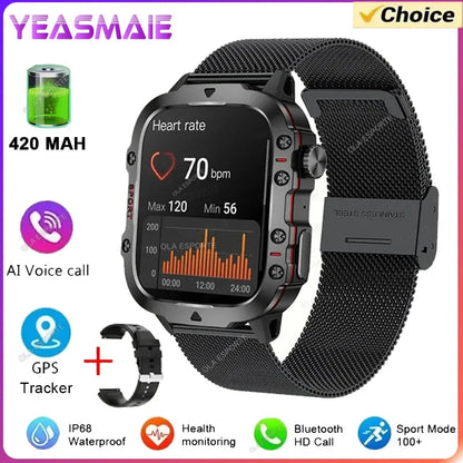 Military Smart Watch Women 3ATM Outdoor Sport  Watch GPS