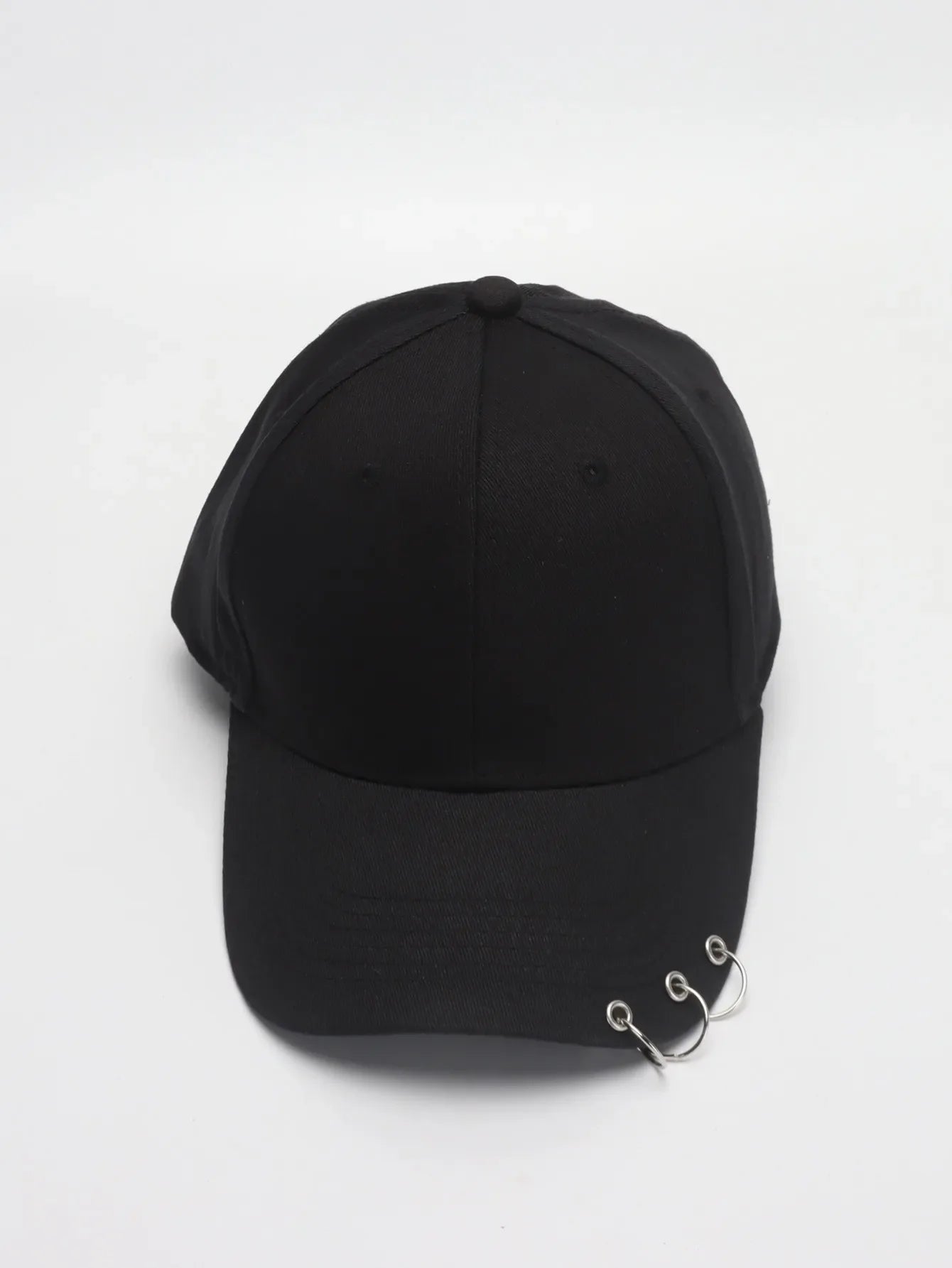 COKK Hip Hop Women's Baseball Cap With Ring Circle Snapback Hats For Men Women Unisex Dad Hat Adjustable Kpop Korean Style Gorra