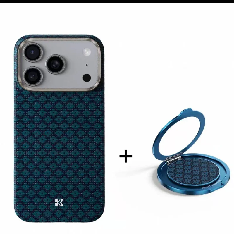 Benks Carbon Fibre Case For iPhone 17 Pro Max Kevlar Wireless Charging Back Cover Case for iPhone 17 PRO