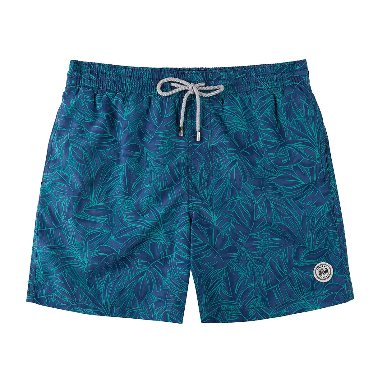 SURFCUZ Beach Men's Swim Shorts Flower 3D Printed Surfing Board Shorts Quick Dry with Mesh Lining and Pockets Struck Shorts
