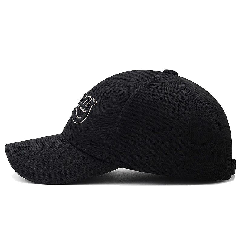 Large Head Circumference High Quality 3D Letter Embroidery Hardtop Baseball Cap Fashion Outdoor Casual Sport Sun Hat Trucker Hat