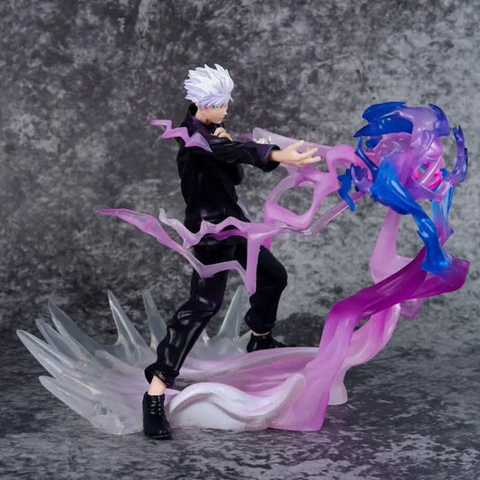19cm 7.8 inch Anime Special Effects Gojo Satoru Action Figures Pvc Statue Desktop Ornamen Collection Statue Model Decoration Roo