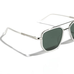 sunglasses men retro style metal square sunglasses for women double bridge