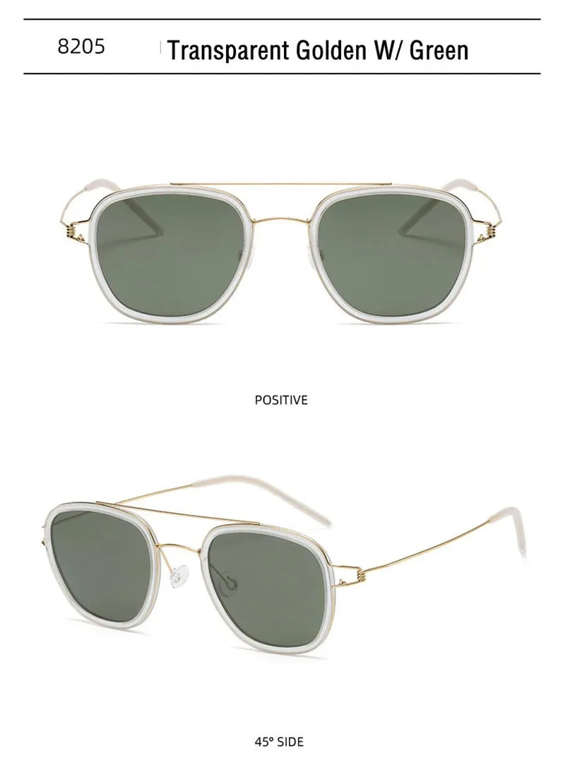 2025 Denmark Sunglasses For Women Gafas Men UV Protection Ultra-light Polarized Glasses 8205 Pilot  No Screw With Original Box