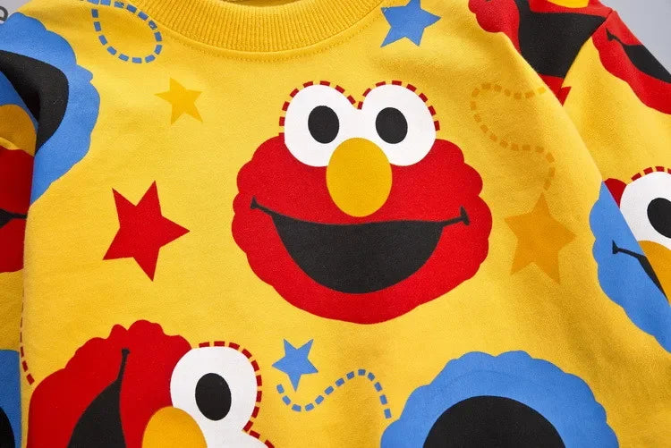 Spring Kids Boys Girls Casual Clothes Kids Cartoon T-Shirt Pants 2Pcs/Set Infant Cotton Clothing Set Children Fashion Tracksuit
