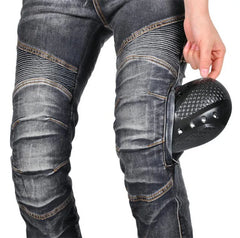 Motorcycle jeans Womens pants high elastic motorcycle riding rider pants Racing pants