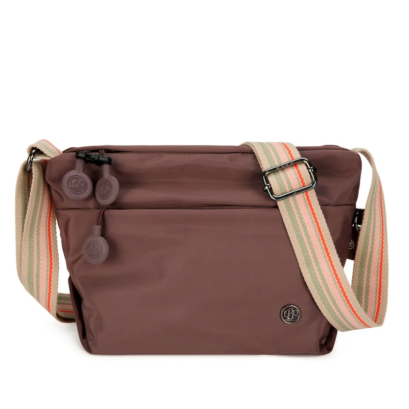 Ultra-light Nylon Crossbody Bag for Women Adjustable Wide Strap Lightweight