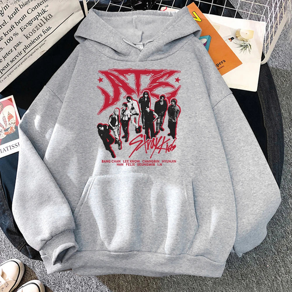 90s Women Hoodies Unisex Autumn Winter Aesthetic Pullovers Sweatshirt