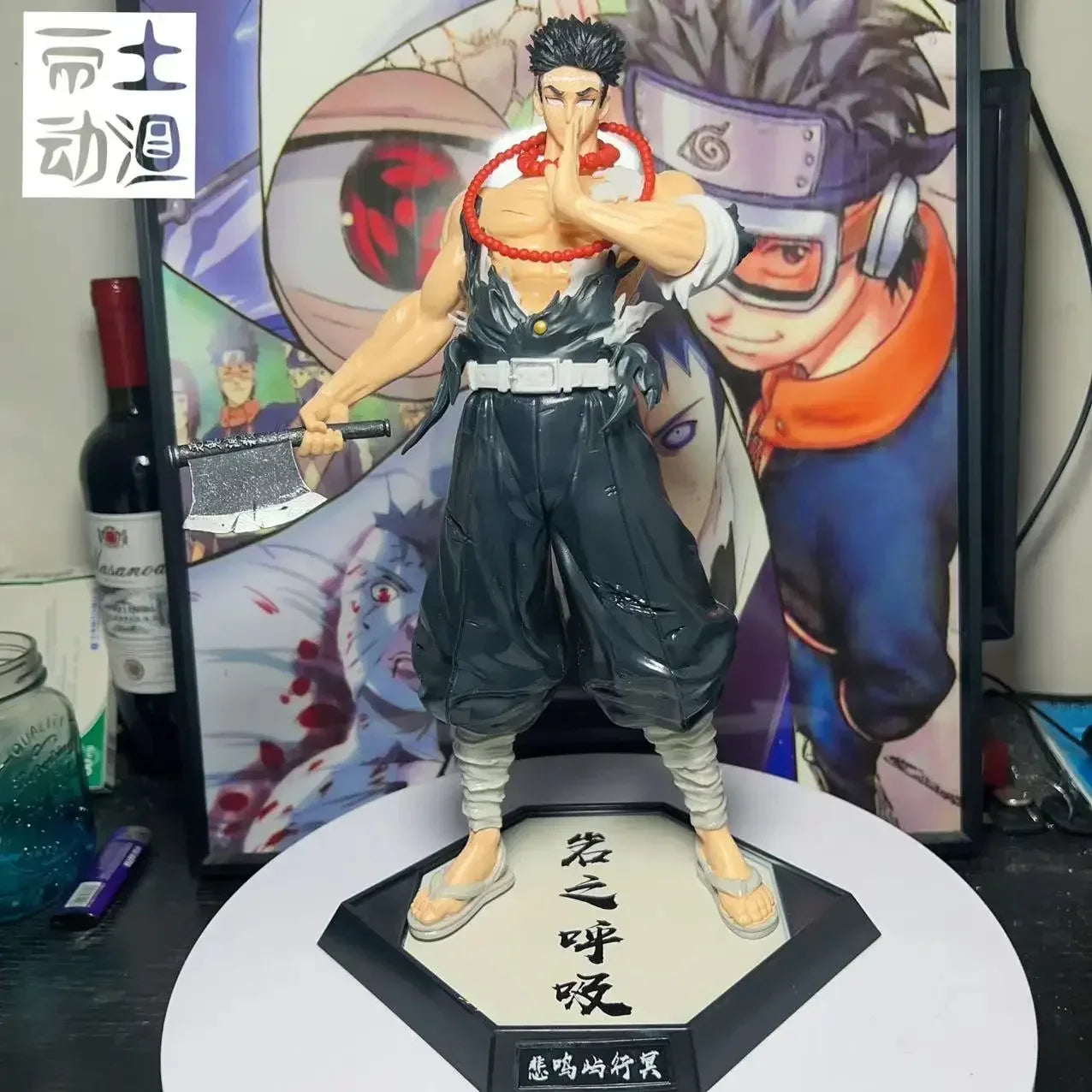 Anime Demon Slayer Figure Kamado Tanjirou Nezuko Action Figure PVC Model Toys Zenitsu Figurine Inosuke Kimetsu Yaiba Figura Gift