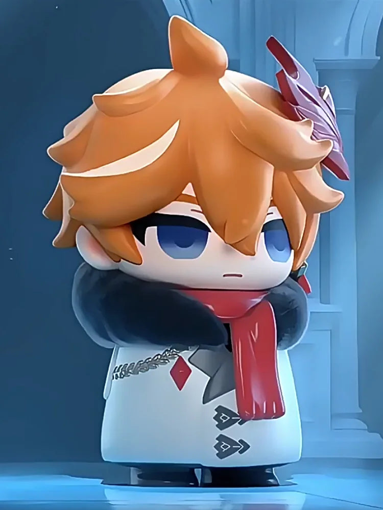 Genuine Suplay Genshin Fatui Harbinger Blind Box Mihoyo Game Anime Figure Collectibles Merchandise Mystery Box Gifts Ornaments