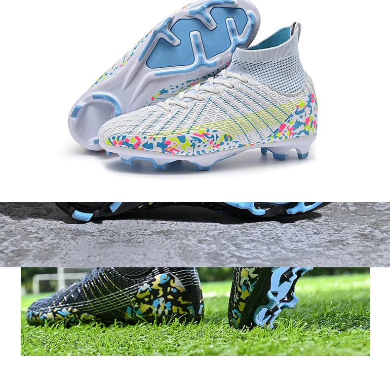 Outdoor Soccer Shoes Men Professional Training Football Boots