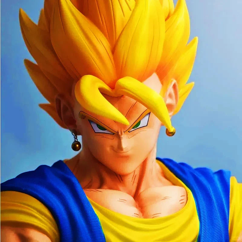 Dragon Ball JT2% 50cm Double Kings Vegetto Gogeta Gk Figures Model Kit Anime Periphery Statues Ornament Collectable Toy Boy Gift