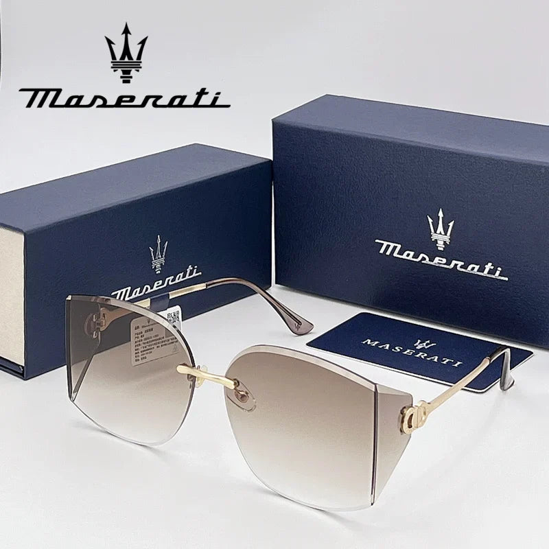 MASERATI Luxury Sunglasses High End for Men Women Polarized UV400 Driving Glasses Classic Style Premium Quality  Fashion Design