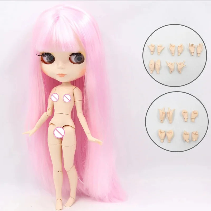 ICY DBS Blyth Doll White Skin Joint Body 1/6 BJD Special Price OB24 Toy Gift