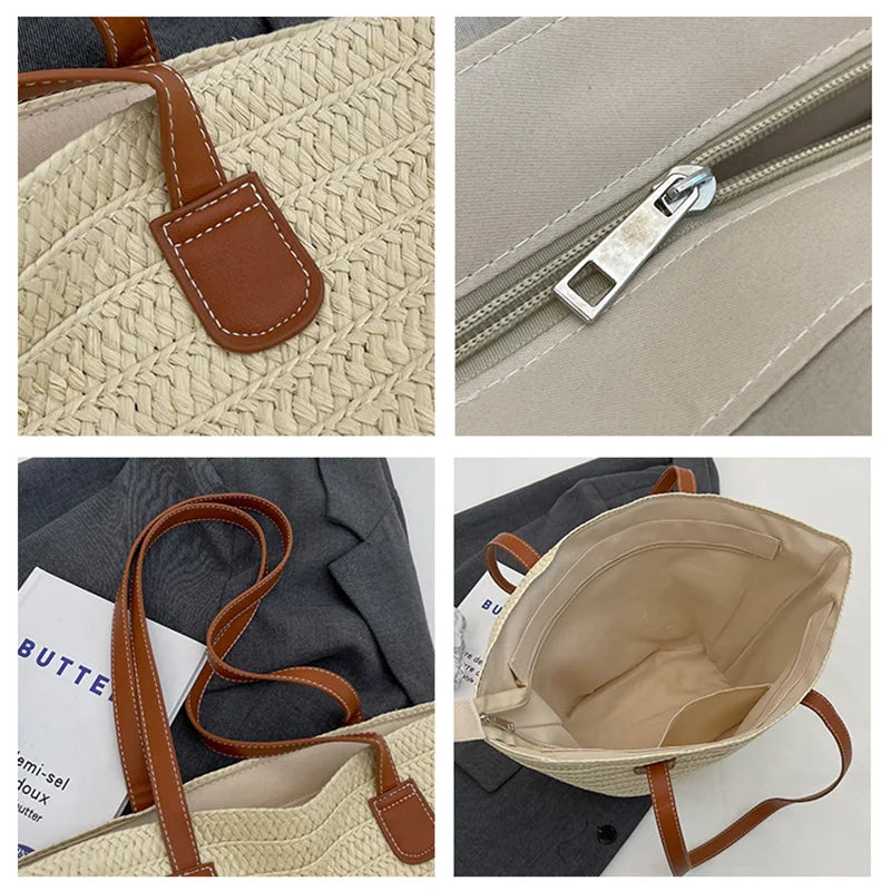 Tote Handbag and Purse Female Bohemian Shoulder Bag for Women