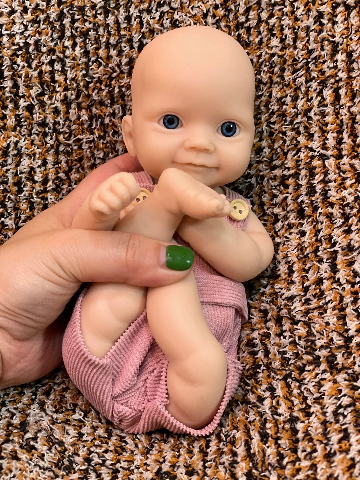 25CM Unpainted Silicone Girls Whole Body Soft Solid Silicone 8 Styles Newborn Baby Dolls Toys For Gifts Reborn Corpo De Silicone