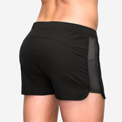 Fitness Running Shorts Men Quick Dry Mesh Training Sports Gym Shorts Sport Jogging