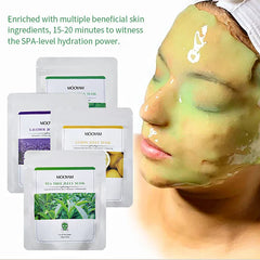 Natural Soft Hydro Jelly Mask Powder Peel Off Rubber Face Masks Facial SPA Brightening Rose Collagen Hyaluronic Acid Skin Care