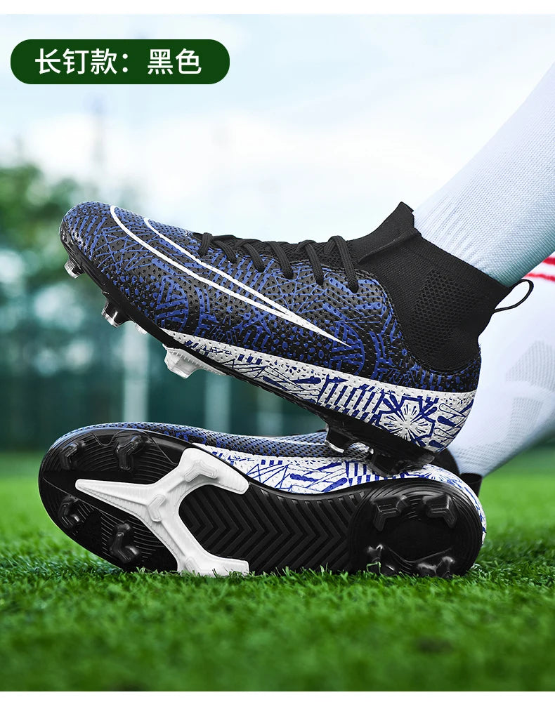 Men Outdoor FG/TF Football Boots Futsal Professional Unisex Soccer Shoes