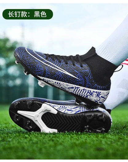 Men Outdoor FG/TF Football Boots Futsal Professional Unisex Soccer Shoes