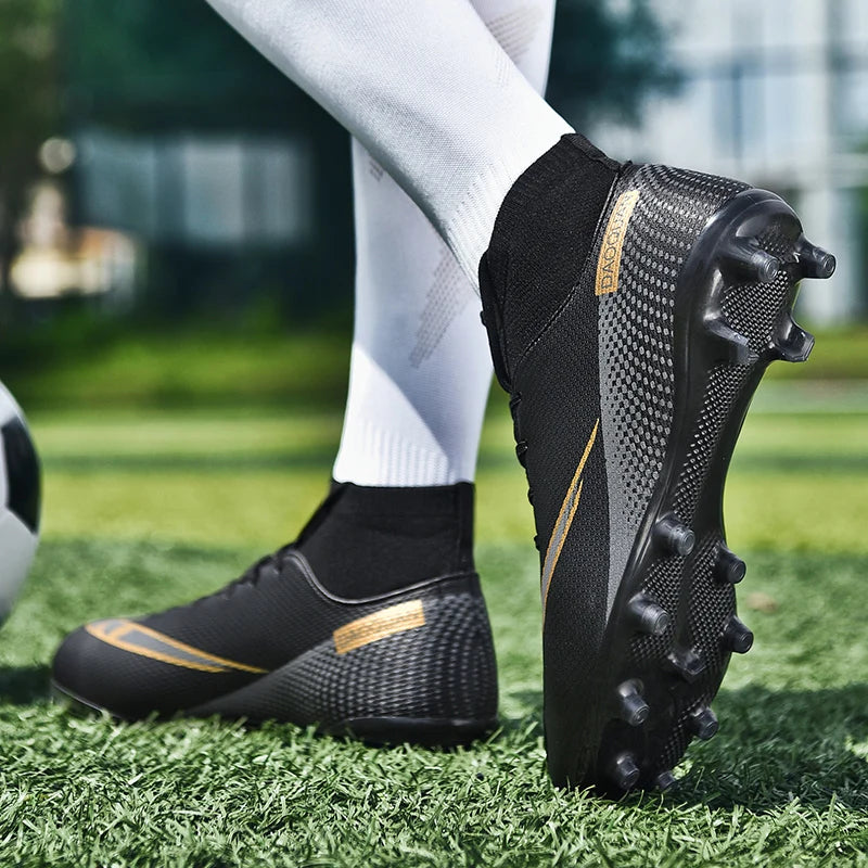 Men's Quality Football Boots Assassin Chuteira Campo TF/AG Football Shoes Futsal