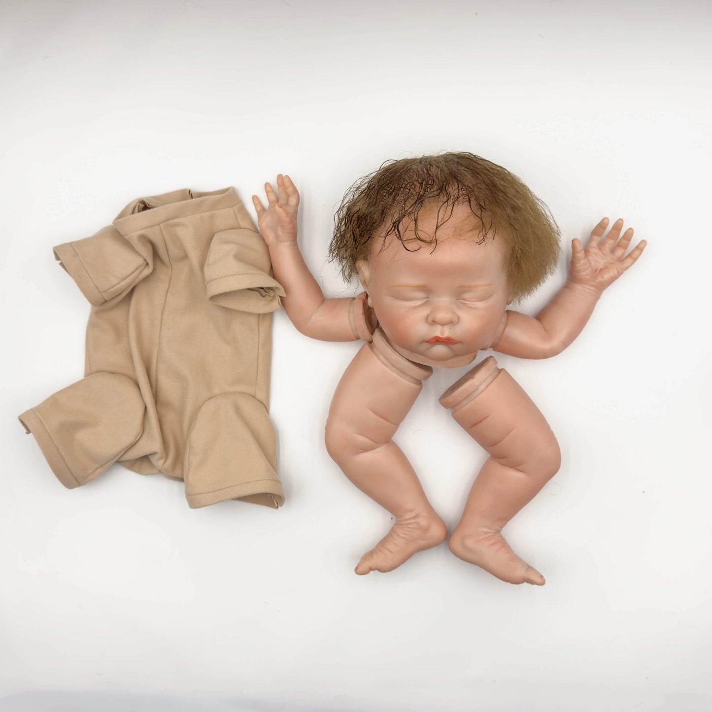 NPK Lifelike Clearance 18-22Inch Lots of Clearance Sale Cheap Painted Kits with Rooted Hair DIY Toy