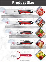 Ceramic Knives Kitchen knives 3 4 5 6 inch Chef knife Cook Set+peeler white