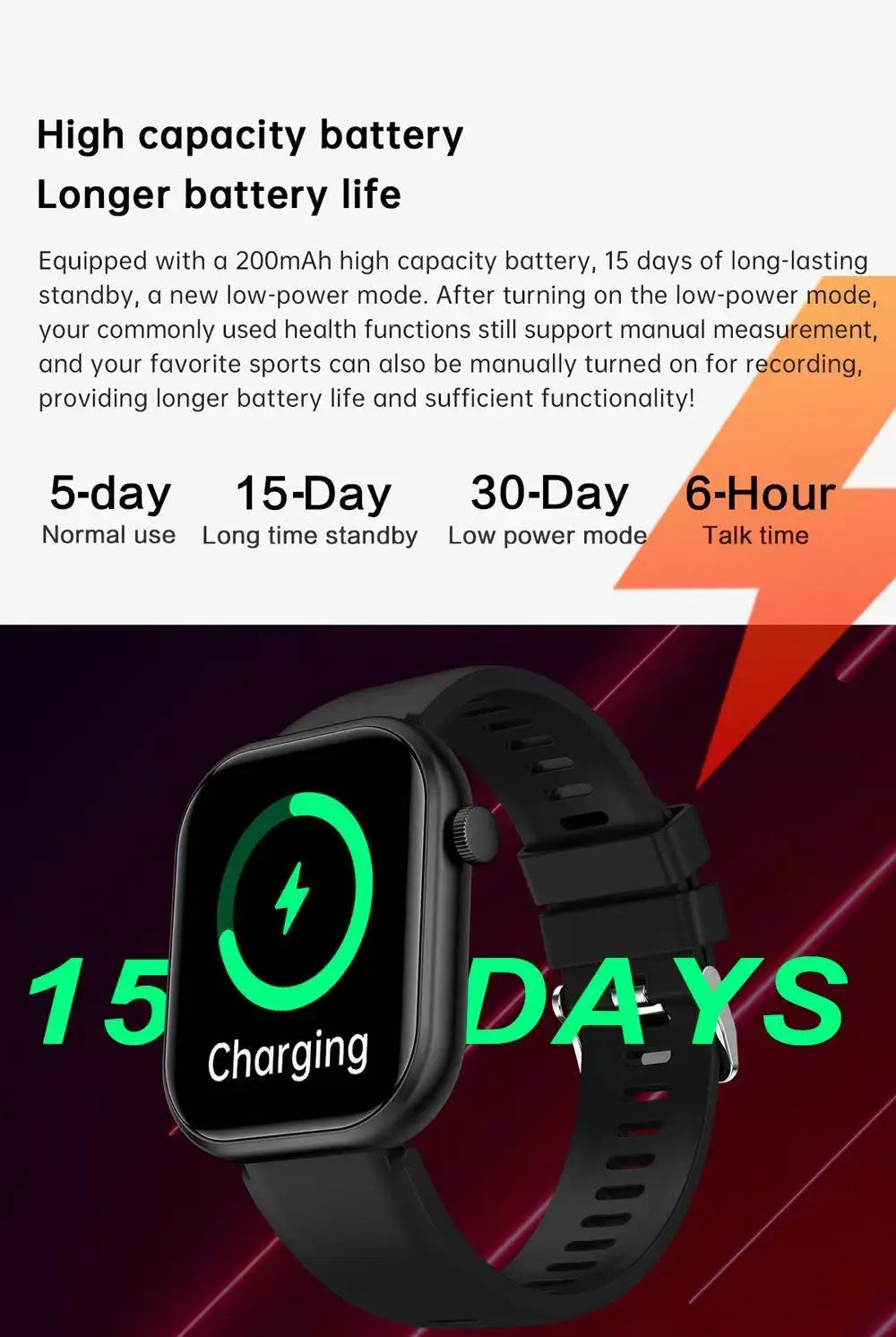 New QX7 Smart Watch Men 2.01-inch SmartWatch Bluetooth Call GPS AI Voice Heart rate Blood oxygen Android &IOS Sports Smartwatch