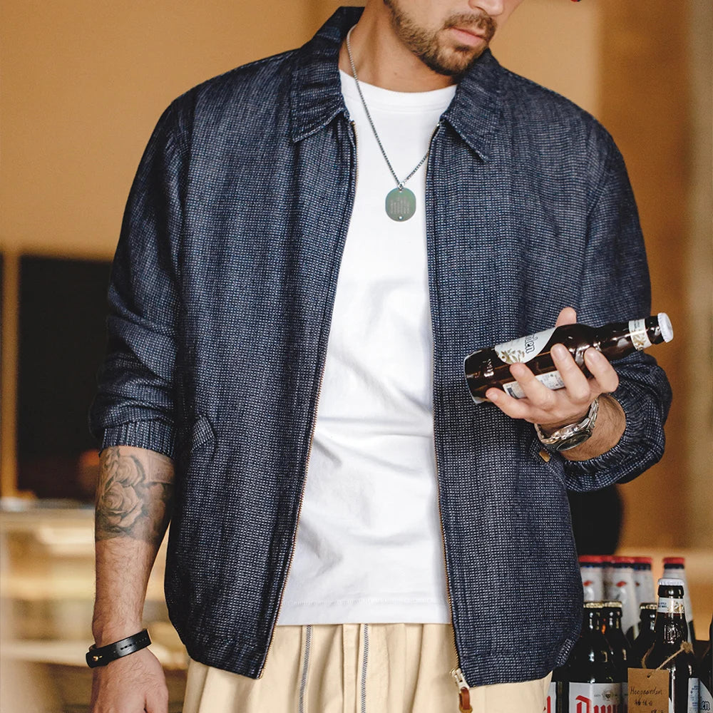 American New Spring And Autumn Retro Denim Jacket