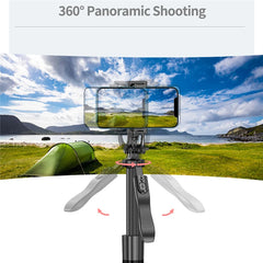 L16 1530mm Wireless Selfie Stick Tripod Stand Foldable Monopod