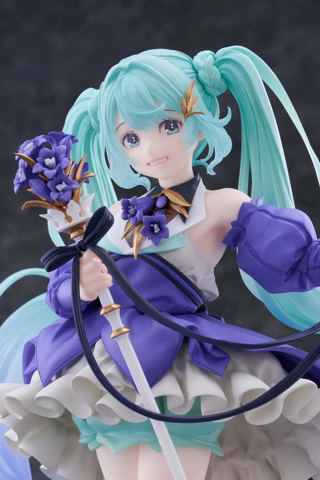 Original Taito Vocaloid Hatsune Miku 2024 Birthday Flower Ver. Figure Amp 21cm Figurine Collectible Anime Model Toy Kid Gifts