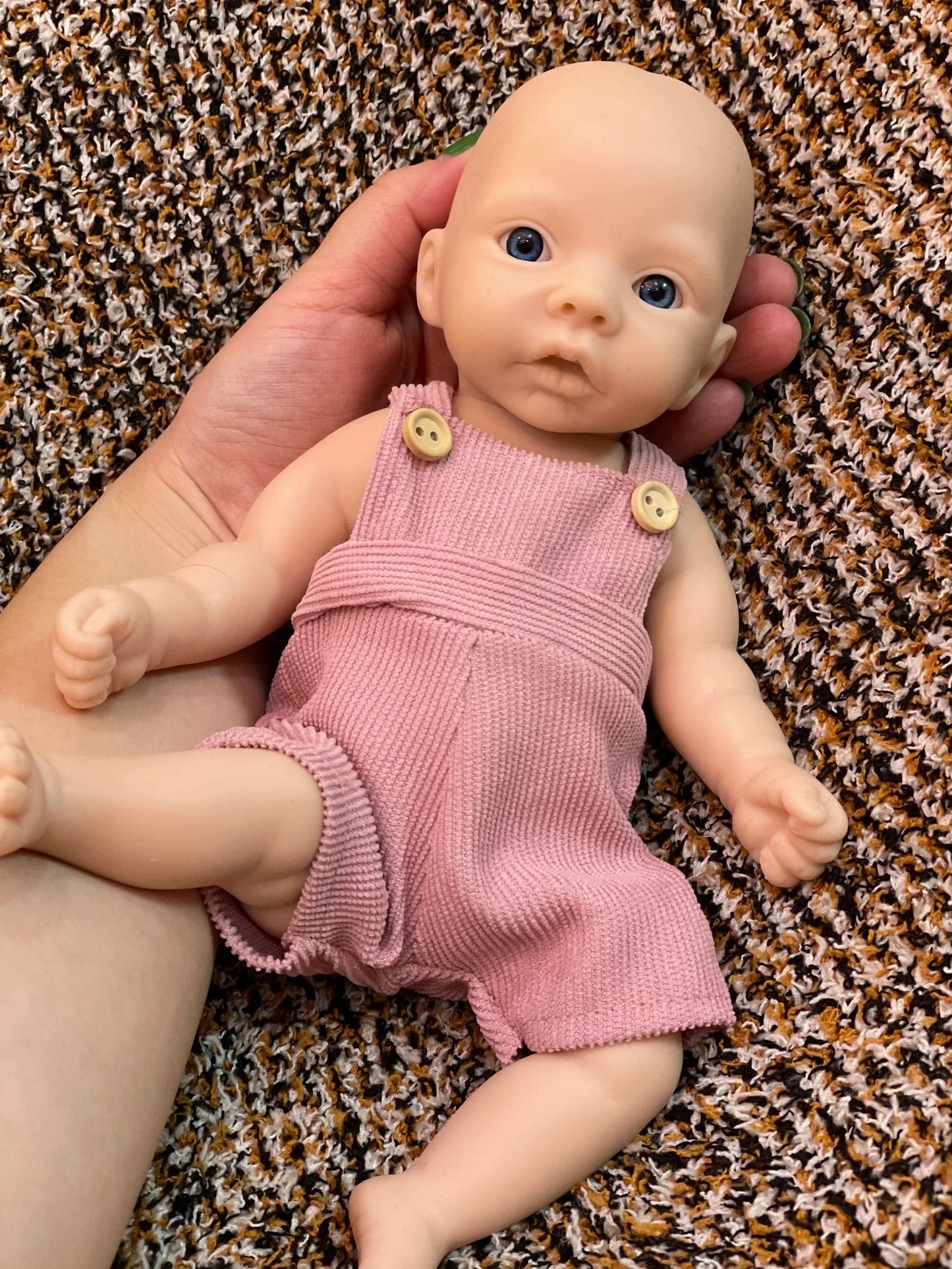 25CM Unpainted Silicone Girls Whole Body Soft Solid Silicone 8 Styles Newborn Baby Dolls Toys For Gifts Reborn Corpo De Silicone