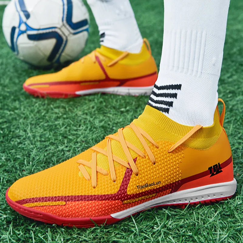 Premium  Soccer Cleats Ergonomic Design Football Boots Comfortable Fit Futsal Sneakers