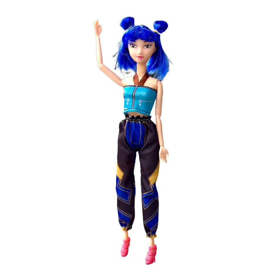30cm NEW Anime KPop Demon Hunters Doll Vinyl Toy Rumi Mira zoi Character vinyl mask figurine Birthday Gift Fan Club Gifts
