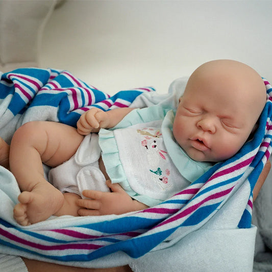 12"  Micro Preemie Full Body Silicone Baby Doll Girl "Nova" Lifelike Reborn Doll Surprice Children Anti-Stress