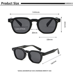 Sunglasses for Men: Small Frame Square Personalized Design Sunglasses